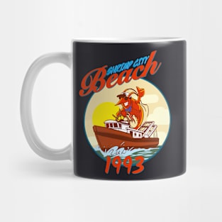 Shrimp City Beach V1 Mug